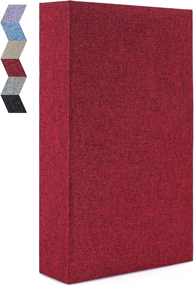 Vienrose Linen Photo Album 300 Pockets 6x4 Black Page 50 Sheets 6x4
