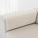 Foxdecor Couch Arm Covers Sofa Arm Cover, Arm Chair Covers Set of 2, Non-Slip Chair Arm Covers, Arm Rest Cover for Sofa, Armc