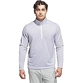 Adidas Mens Performance Printed Quarter-Zip Pullover
