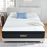 Molblly Hybrid Mattress in a Box with Gel Memory