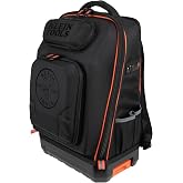Klein Tools 62809MB MODBox Hard Shell Backpack, 40 Pockets, Black | Protective Front Shell, Laptop Sleeve, USB-C Port, MODBox Compatible, Heavy-Duty