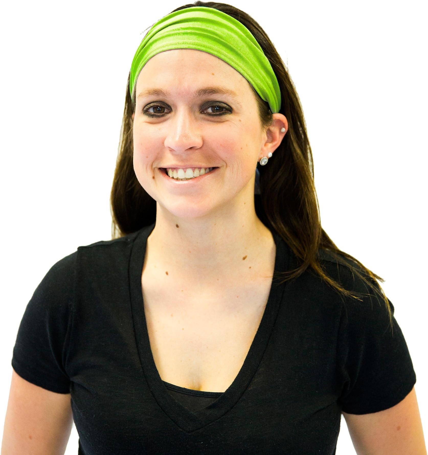 Everfan Headband | Athletic Stretch Sweatband for Running Yoga and Crossfit