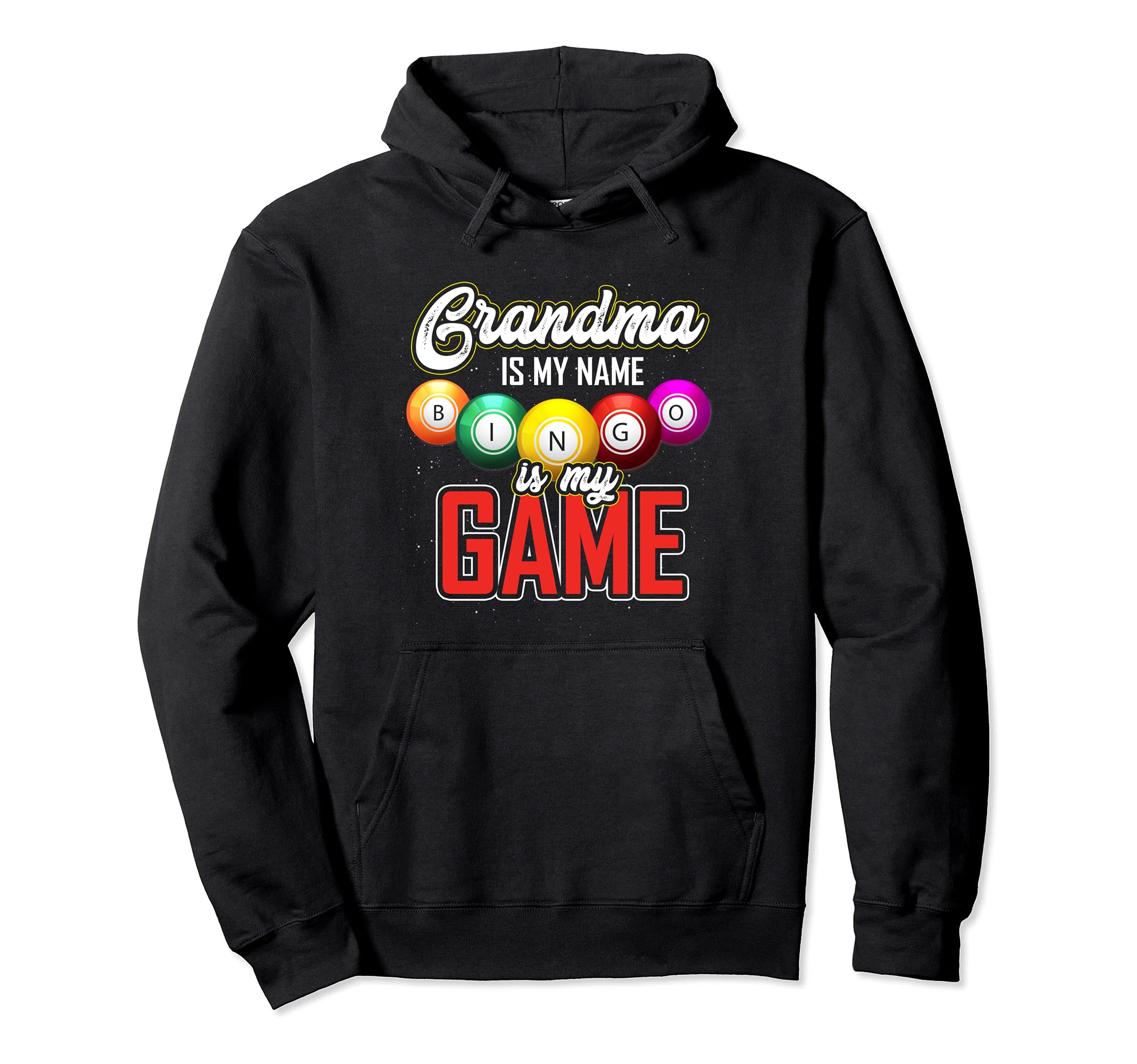 Retirement Gift Bingo Player Grandma Retirement Gift Bingo Pullover Hoodie
