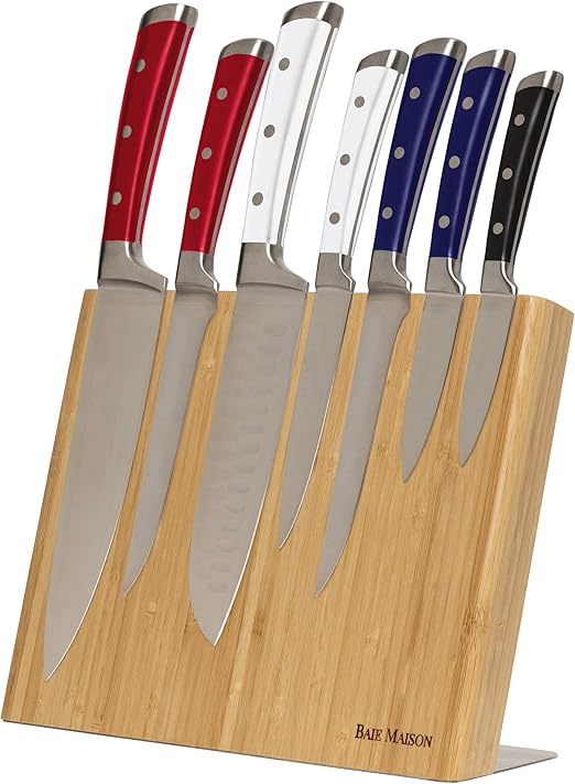Amazon Com Extra Wide Magnetic Knife Holder Holds 7 Knives