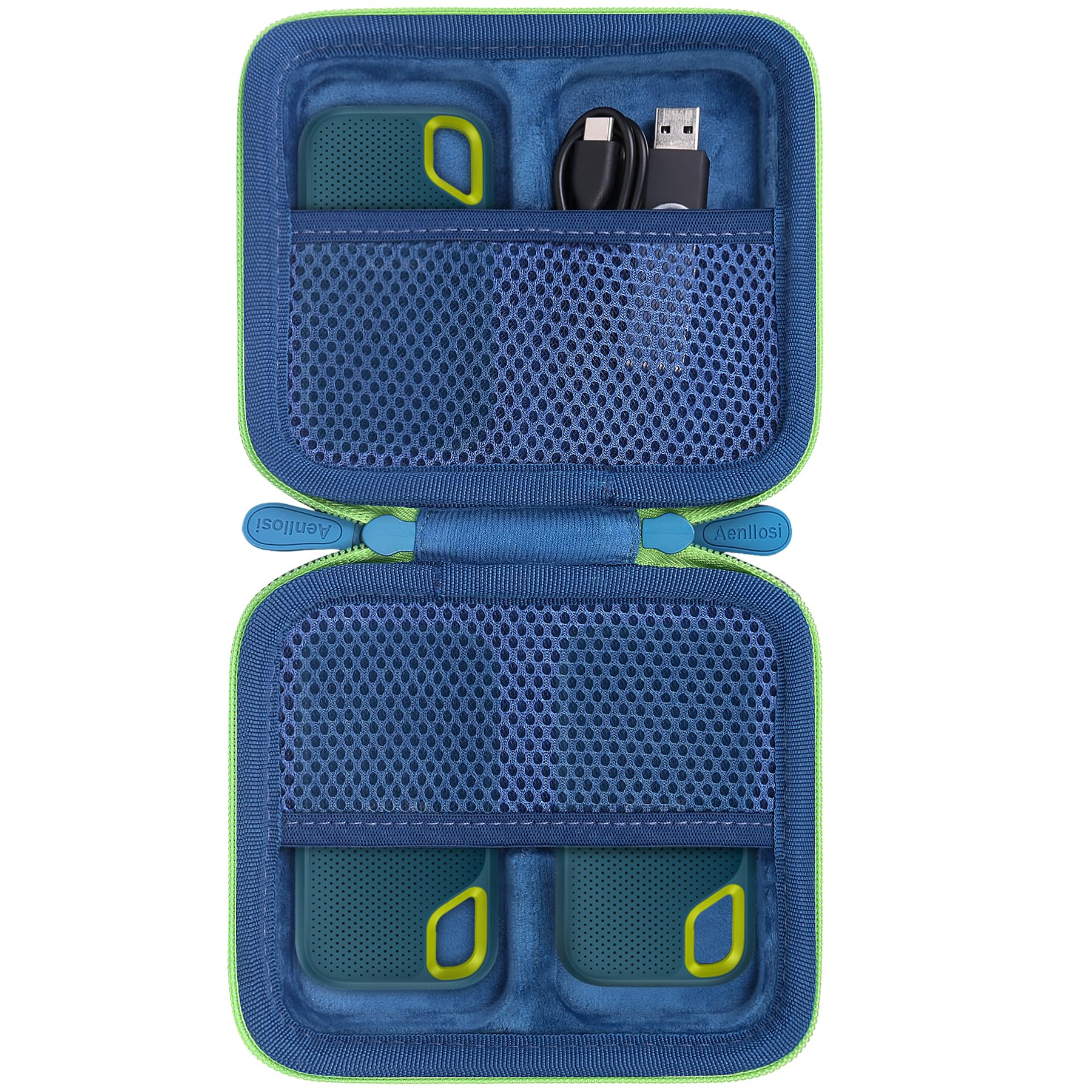 Aenllosi Hard Carry Case for SanDisk 500GB/1TB/2TB/4TB Extreme Portable SSD,Compatible with SanDisk Extreme SDSSDE61/SanDisk Extreme PRO SDSSDE80 SDSSDE81(Monterey,Only Case)