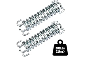 DAIRRR FUUU Porch Swing Springs for Hammock Chair, Heavy Duty, 300 LBS, Outdoor & Indoor (2 Pack)