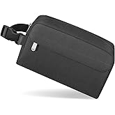 Neverwhy Small Insulated Snack Bag Lunch Box,Collapsible Reusable Small Lunch Bag with Snap Buckle Handle for Beach Travel Picnic,Black 5-Can(3L)