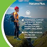 Nature's Plus Calcium Magnesium Vitamin D3 K2 Bone Support 90 Tablets view 6