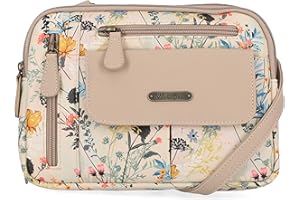 MultiSac Zippy Triple Compartment Crossbody Bag