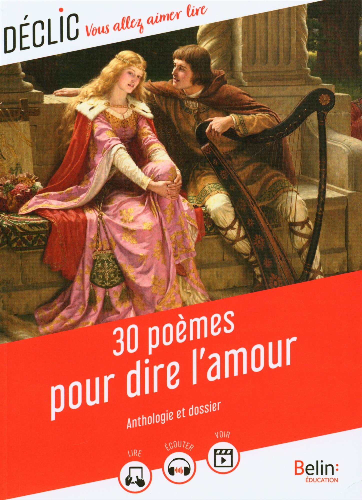 Amazon Fr 30 Poemes Pour Dire L Amour Cognard Florence Livres