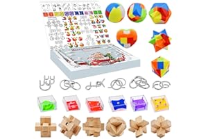Advent Calendar 2025 for Kids - 24 Days of Christmas Countdown Calendar with Brain Teaser Puzzle Toys for Kid Adults - Advent