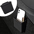 EVFITUS for Tesla Model 3 Model Y Accessories Center Console Organizer Tray Storage Box Cell Phone Pocket Silicone Hook Bag Sunglasses Holder Coin Case for Flocking