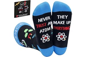 IRISGOD Funny Nerd Socks | Cool Stocking Stuffers | Holiday Gifts For Men and Women