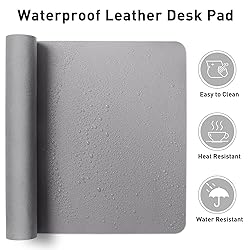 Aothia Leather Desk Pad Protector, Mouse