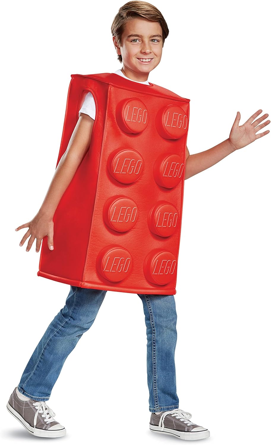 red lego costume