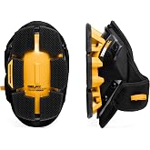 ToughBuilt - GelFit Stabilizer Knee Pads, Grip Design, TBL-KP-G205-R | Stable Support, Gel Cushioning, Non-Slip Design, Hard Shell, Adjustable Straps, Heavy-Duty Protection