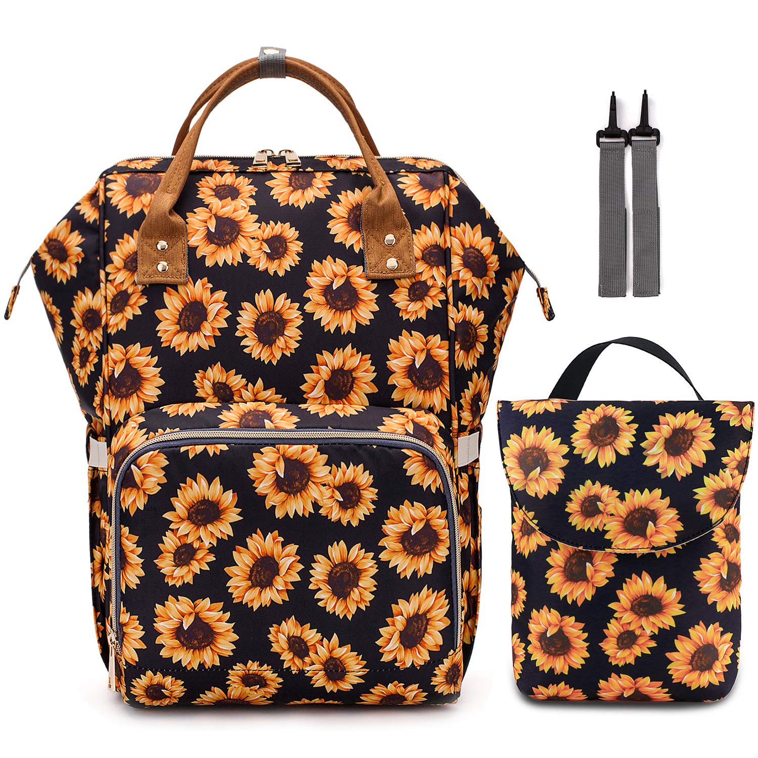 sunflower diaper bag