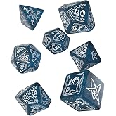 Q-Workshop Call of Cthulhu Abyssal &amp; White Dice Set (SCTH3FQWS)