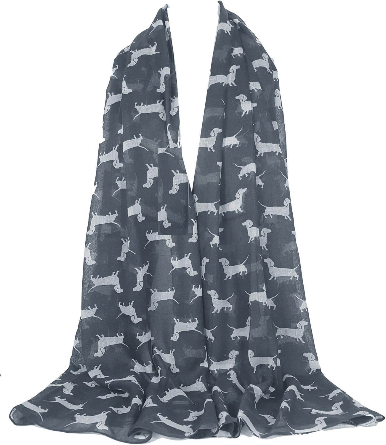 Gfm Saucisse Teckel à Motif Chien écharpe Douce Toutes