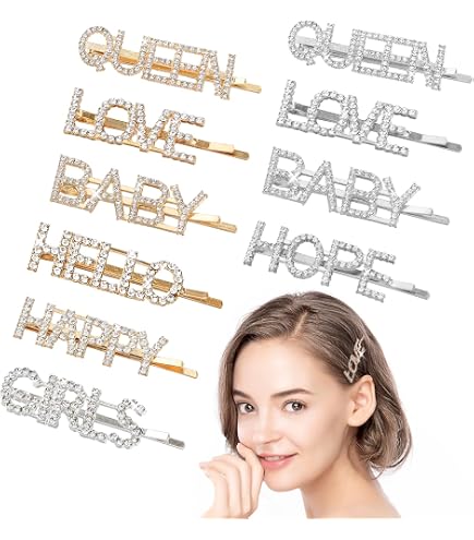Amazon.com : Hair Barrette Personalized Custom Any Name or  display picture 3