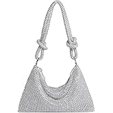 YUWITA Sparkly Rhinestone Purse Evening Bag, Clutch Purses for Women Going Out Dressy Small Handbag