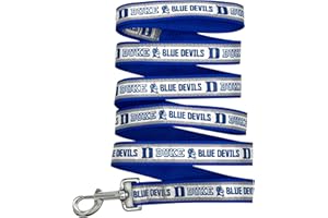 PETS FIRST NCAA PET String, Large, Duke Blue Devils, Dog String, Shiny & Colorful String for Dogs & Cats Licensed by the NCAA, Old Version