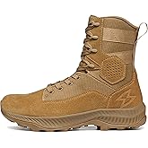 GARMONT T8 Falcon Combat Tactical Boots for Men and Women, Military, Army, Air Force, AR670-1 Compliant Footwear, Suede Leather, Lightweight and Breathable
