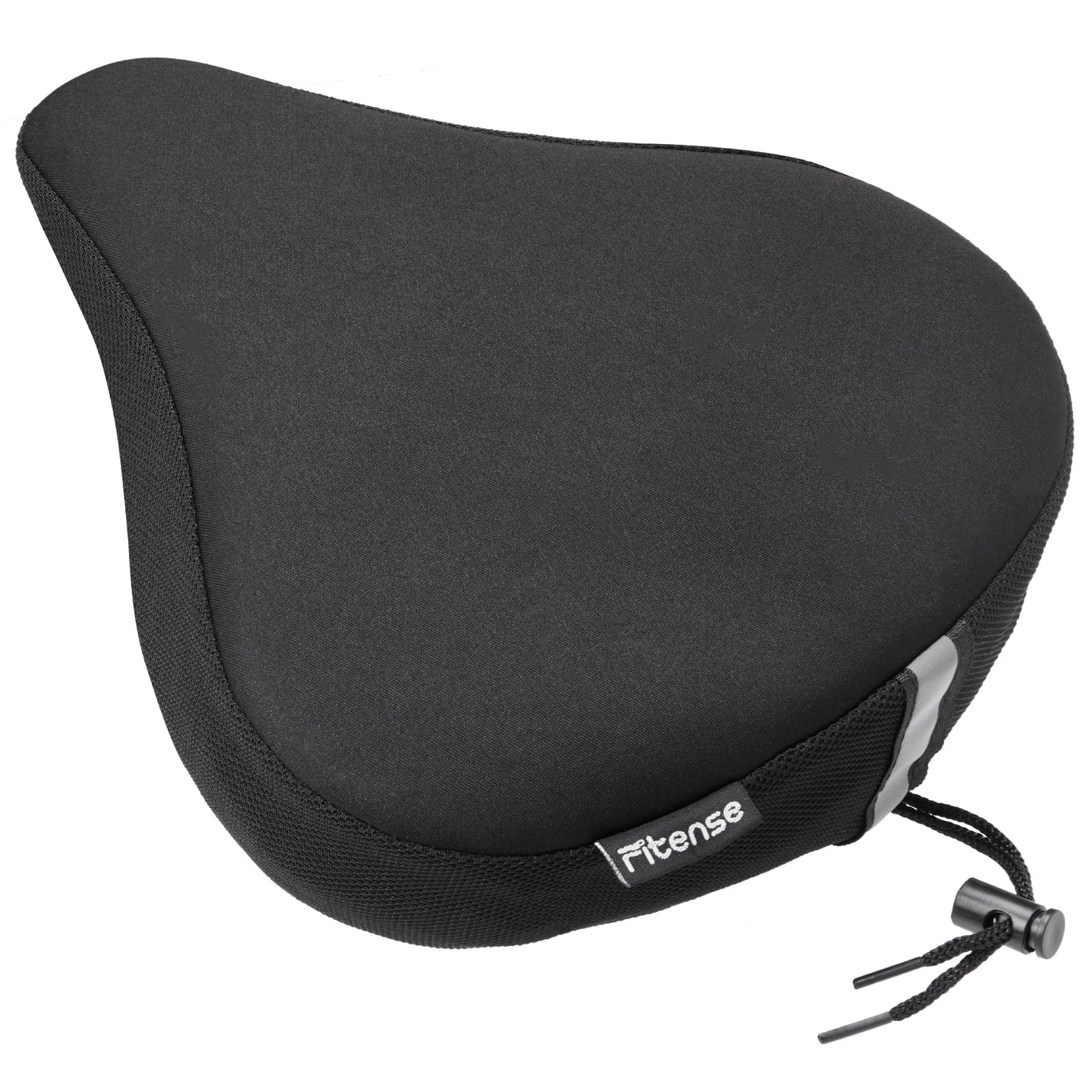 Photo 1 of Fitense Bike Seat Cushion - Padded Gel Bike Seat Cover for Men & Women, Extra Padding Bicycle Saddle fit with Peloton/Spin Stationary Exercise/Mountain Road Cycling Bike