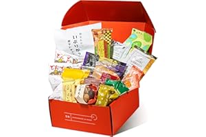 Bokksu Seasons of Japan Snack Box - 1-Piece Tea + 22-Piece Snacks from Japan - Authentic Japanese Food Box with Cookies, Chips, Mochi, Crackers, Tea, and More
