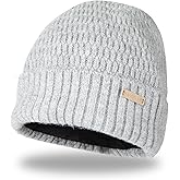 Haggar Mens Knit Cuffed Beanie Hat