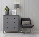Arthouse Tongue & Groove Effect Wallpaper Grey Wood Grain 53cm x 10.05m view 3