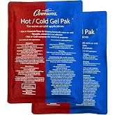 Camerons Hot or Cold Gel Packs, XL Ice &amp; Heating Pack, 8"x11" Each, 2 Pack | Reusable Pak Keeps Temperature, Use in Casserole Carrier &amp; Lunch Box for Food, Use as Warm &amp; Cold Compress, Physical Therapy