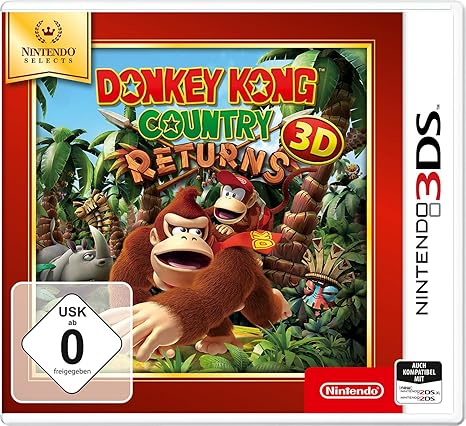 Donkey Kong Country Returns 3D - Nintendo Selects - [3DS]