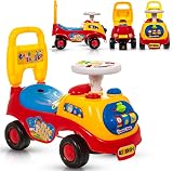 Hillington My First Ride On Buggy Car Red with Sounds Toddler Walker Learning view 2