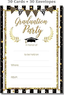 Amazoncom 2019 Graduation Party Invitations With Envelopes