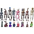 POPRORE 8 PCS Siren Head Action Figure Monster Siren Head Horror Model (Series-H)