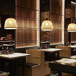Teru Ji Kaikang Hand Woven Bamboo Pendant Light