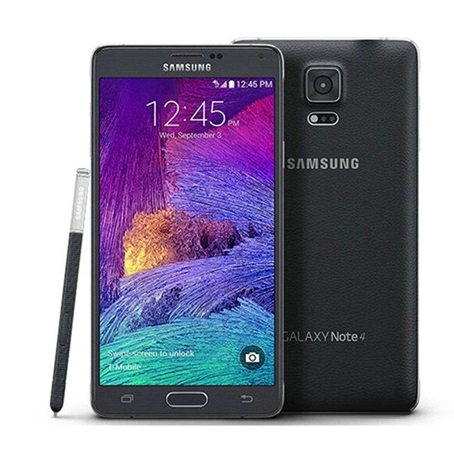 Amazon.com: Samsung Galaxy Note 4 N910a AT&T Unlocked Cellphone, 32GB,  Black : Cell Phones & Accessories