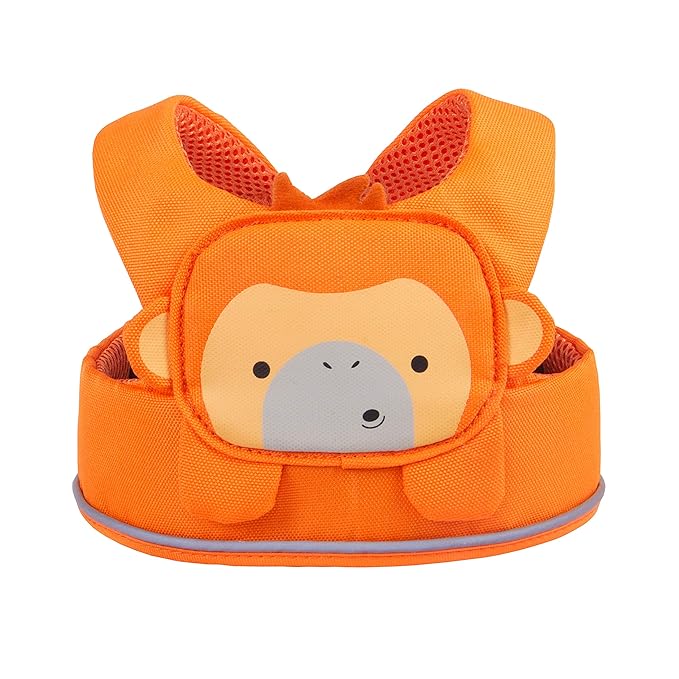 Trunki ToddlePak Toddler Walking Leash, Kids Safety Harness Mylo Monkey (Orange