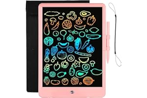 LCD Writing Tablet for Kids Doodle Board with Bag, Electronic Digital Colorful Screen Drawing Tablet, Etch a LEYAOYAO 10-Inch Drawing Pad Sketch Pads, Toy - Gift for 3-6 Years Old Girls Boys