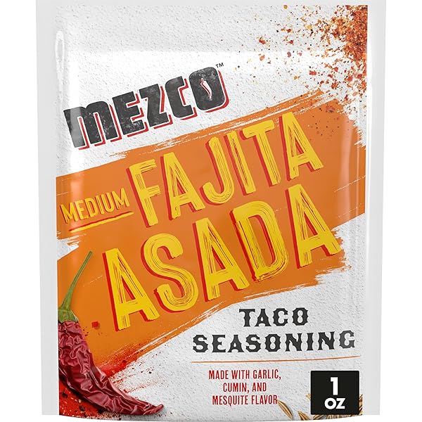 MEZCO TACO SEASONING, MEDIUM FAJITA ASADA FLAVOR, GREAT...