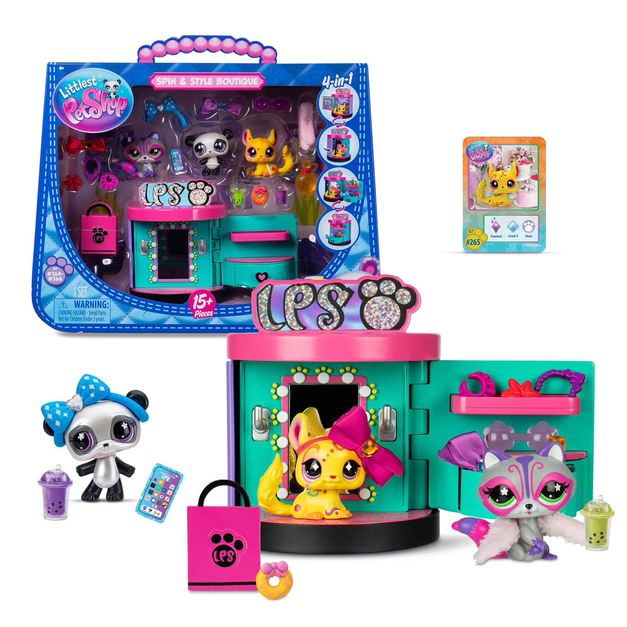 Littlest Pet Shop -Spin & Style Boutique - Series 4