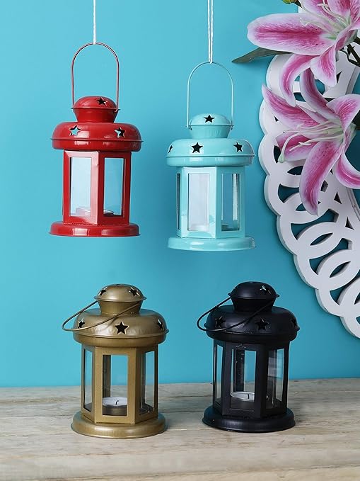 Buy Sammsara Decorative Iron Lanterns Hanging With T Light Candle
