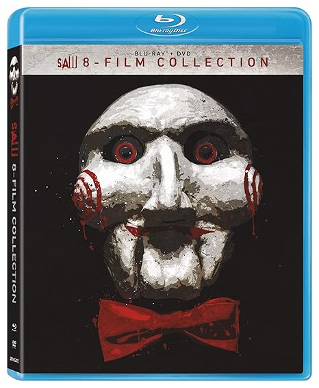 Amazon Com Saw 8 Film Collection Blu Ray Tobin Bell Shawnee Smith Cary Elwes Donnie Wahlberg Scott Patterson Movies Tv