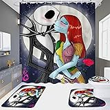DDQTOUCH 4 PCS Nightmare Before Halloween Christmas