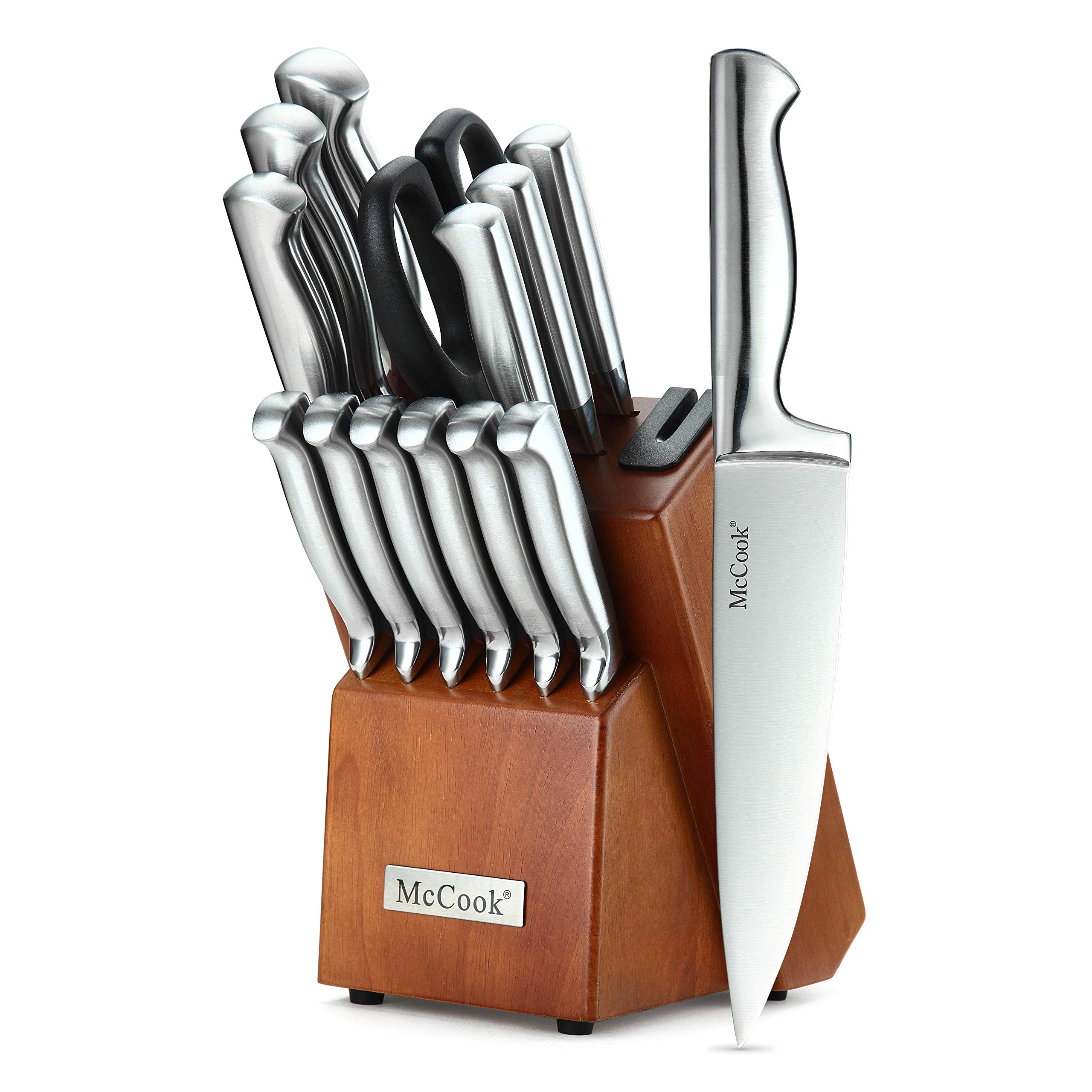 McCook MC29 Knife Sets,14 Pieces German High Carbon Stainless Steel