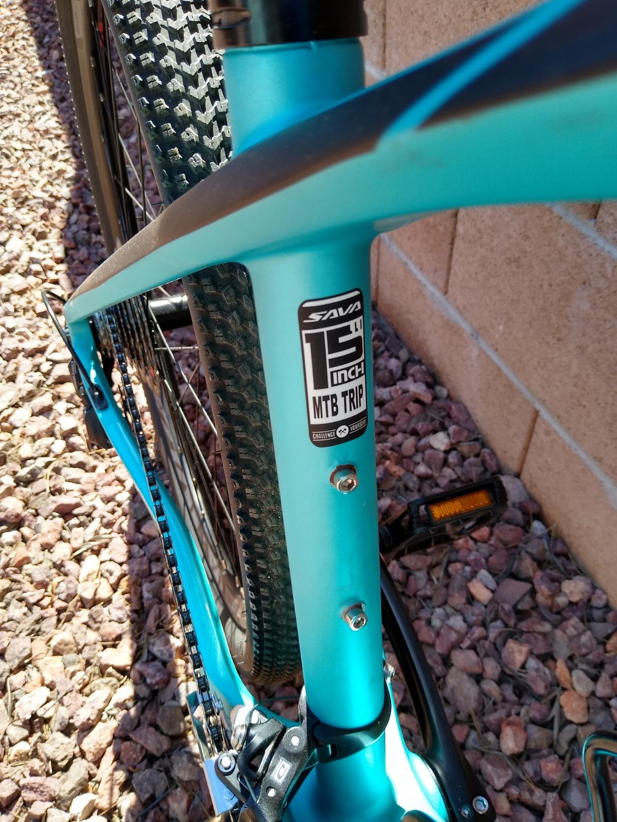 42/mo Finance SAVADECK Carbon Fiber Mountain Bike, DECK6.0 15''/17