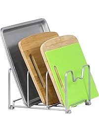 SimpleHouseware Kitchen Houseware Organizer Pantry Rack, Silver