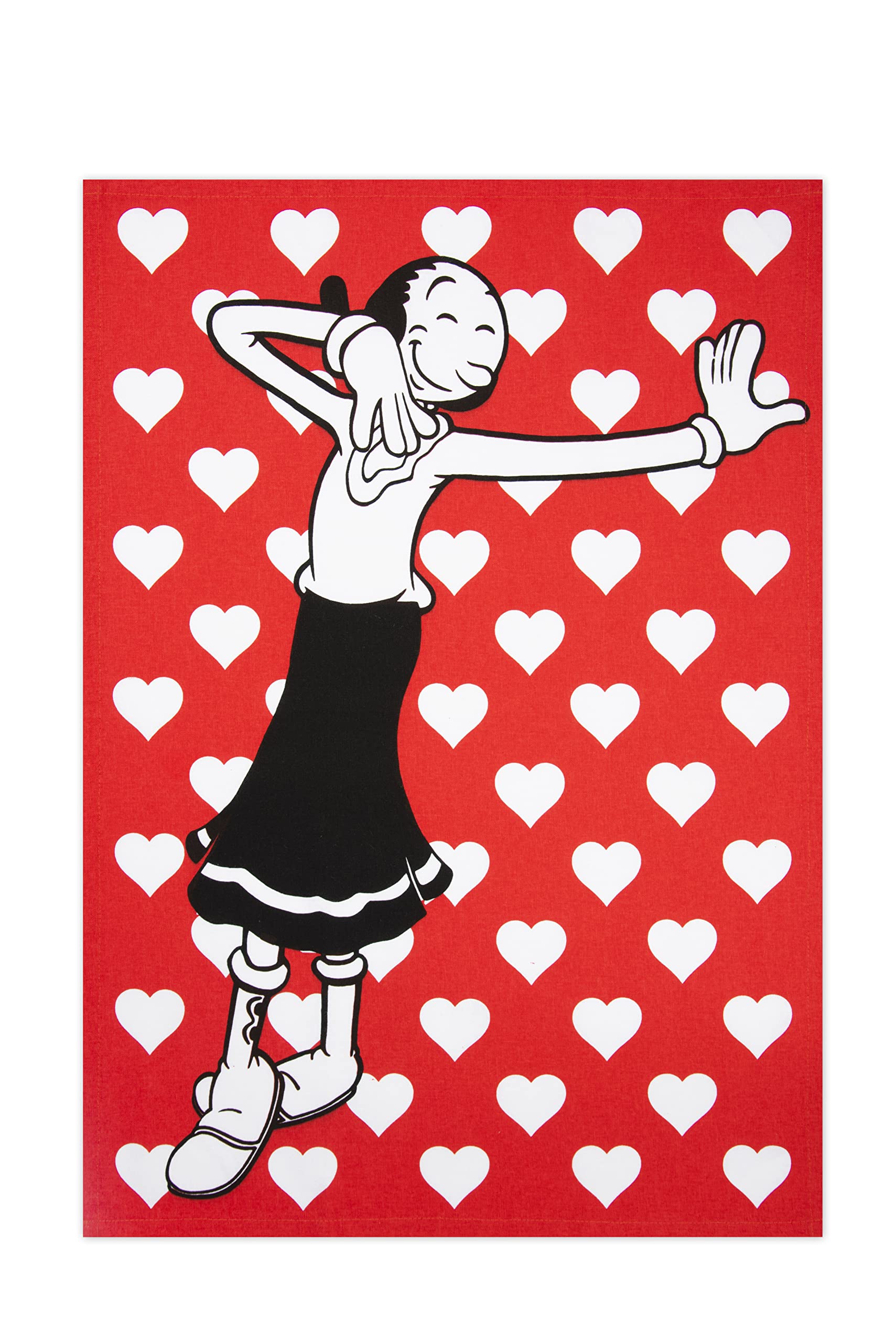 Excelsa Olivia Kitchen Towel 100% Cotton, Cm. 70 x 50, With Hole