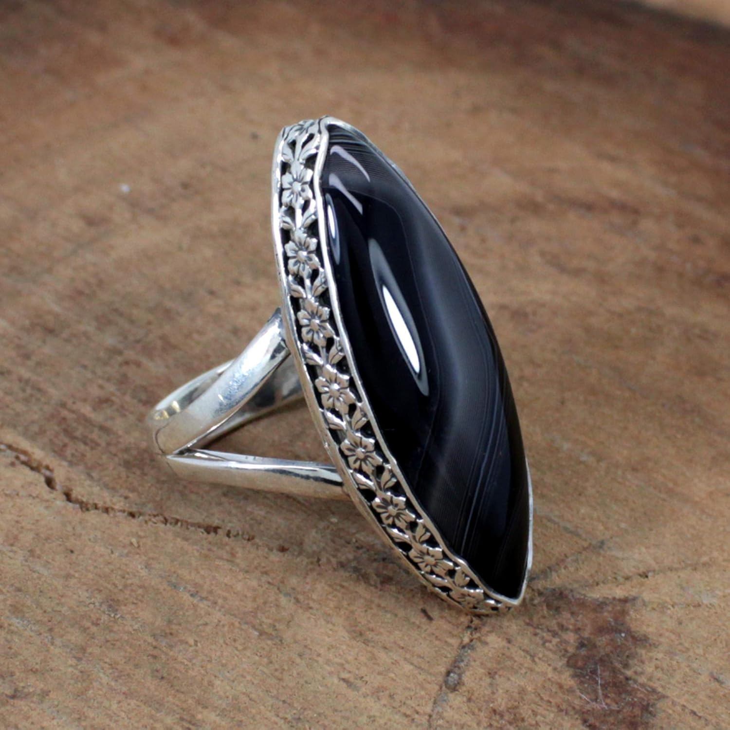 big stone ring design